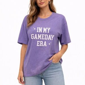 Purple 'In My Gameday Era' Size 2X Comfort Colors T-Shirt